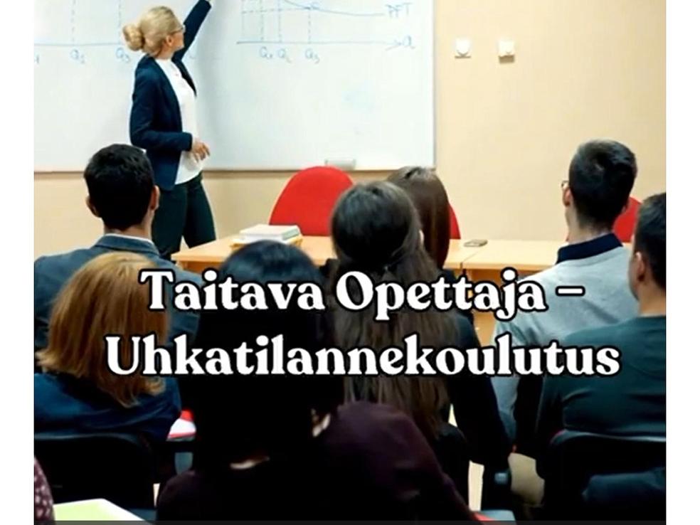 Taitava Opettaja- uhkatilannekoulutus diilit by Turvare Koulutus Oy